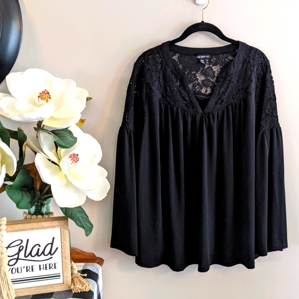 NWOT Lane Bryant Lace Dress Top